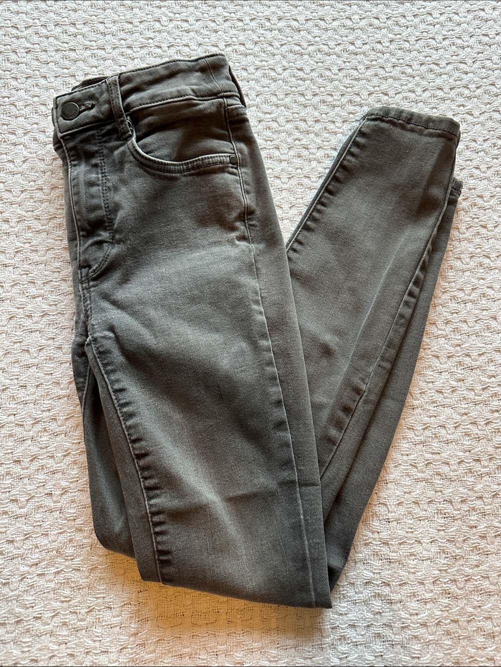 Nine West Women's Skinny Jeans in Charcoal